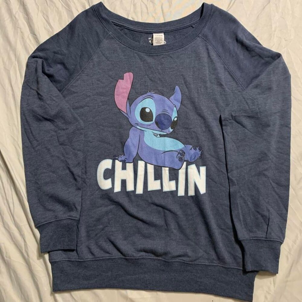 Disney's Stitch Blue Sweatshirt